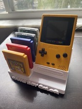 Gameboy Color Display Stand Holds 5 Cartridges  System Made in USA