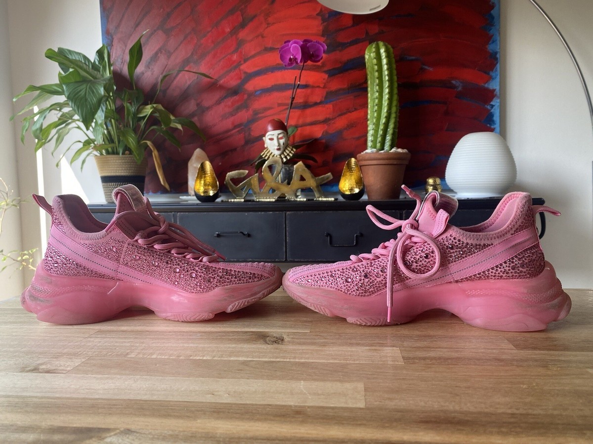(取寄) マッデン ガール レディース ブリタナ Madden Girl women Britanna Light Pink Steve Madden Pink Sparkly Trainers Womens Size UK 6 SMNY90 | eBay UK