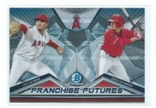 2020 Bowman Chrome-Reid Detmers/David Calabrese Franchise Futures-Angels