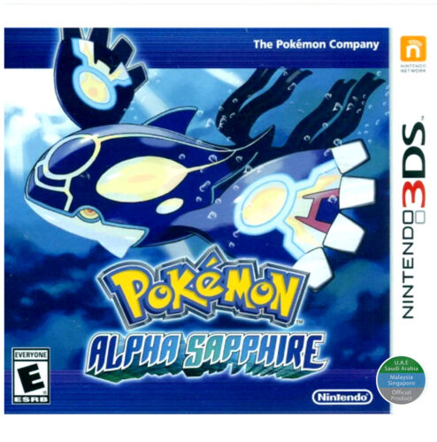 3DS Pokemon Alpha Sapphire - World Edition - Picture 1 of 2