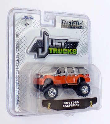 Jada Just Trucks Maßstab 1:64 14020 - 2003 Ford Excursion - silber/orange