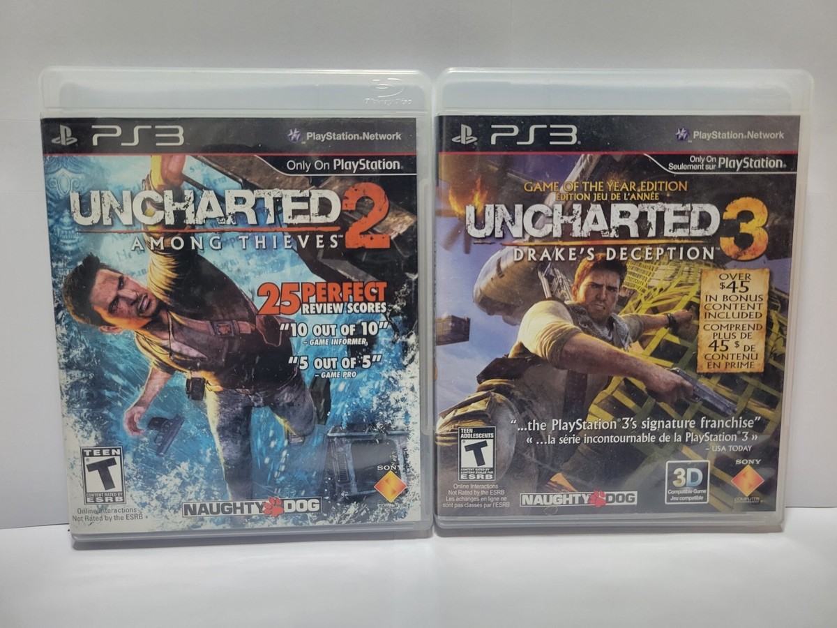Uncharted 2: Among Thieves Game of the Year Edition And Uncharted Bundle  (PS3)