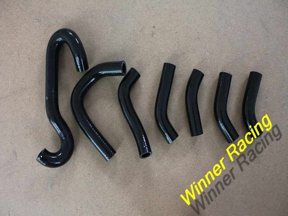 Radiador Fit HUSQVARNA WR400/XC400/CR430/WR430/XC430 1984-1988 + manguera negra Foto 4 de 4