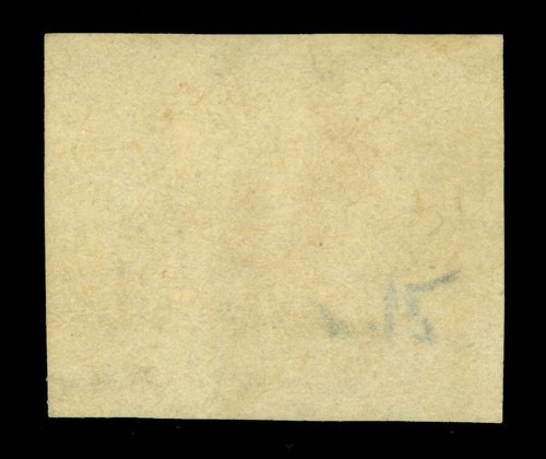 ARGENTINA 1862 Buenos Aires - Liberty Head 1p rose Scott # 12 used VF-XF - Picture 2 of 2