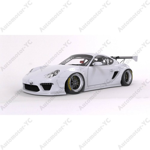 FRP pd rb v2 Estilo BodyKit (parachoques, guardabarros, ala) Para 05-08 Porsche Cayman 987.1 - Imagen 9 de 12