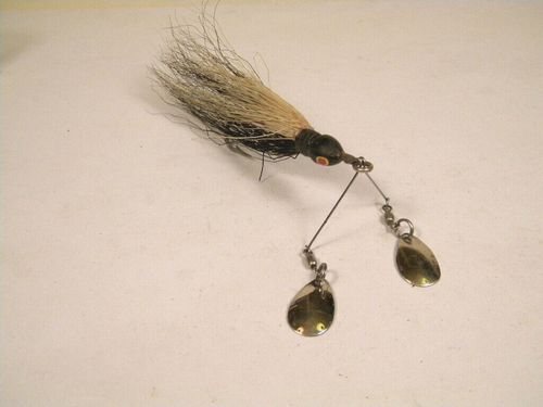 Leurre Vintage Weber « TIGER KING » - Muskie Bucktail Spinner - Rare Et Original