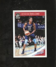 jessica breland 2019 panini wnba optic,north carolina,atlanta dream #31