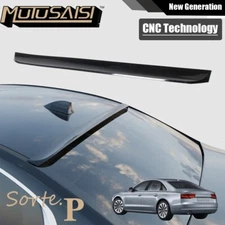 Fits Audi A8 S8 2011-2014 Sedan Rear Roof Spoiler Wing Lower Kick Ducktail Style