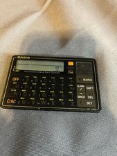 Vintage 1989 Casio Data-cal Made In JAPAN DC-1000 BK Calculator Rare