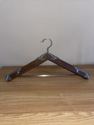 DUST OF GODS Luxury Hanger Fashion Designer Hand Crafted WOOD & Metal Pack Of 6
