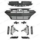 For Elantra 2019-2020 Chrome Grille/Fog light Kit/Bumper Brackets/Radiator Cover