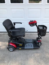Golden Technologies mobility scooter red and black used