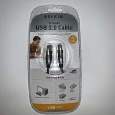 Belkin High Speed USB 2.0 Cable 6 Foot 1.8 m Brand New in Packaging