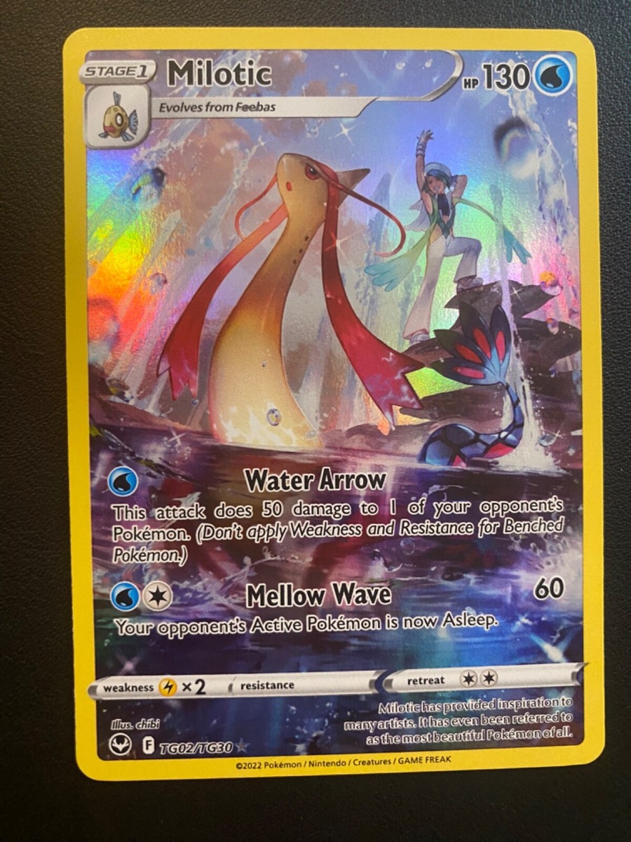 POKEMON TCG MILOTIC TG02/TG30 SILVER TEMPEST TRAINER GALLERY SET
