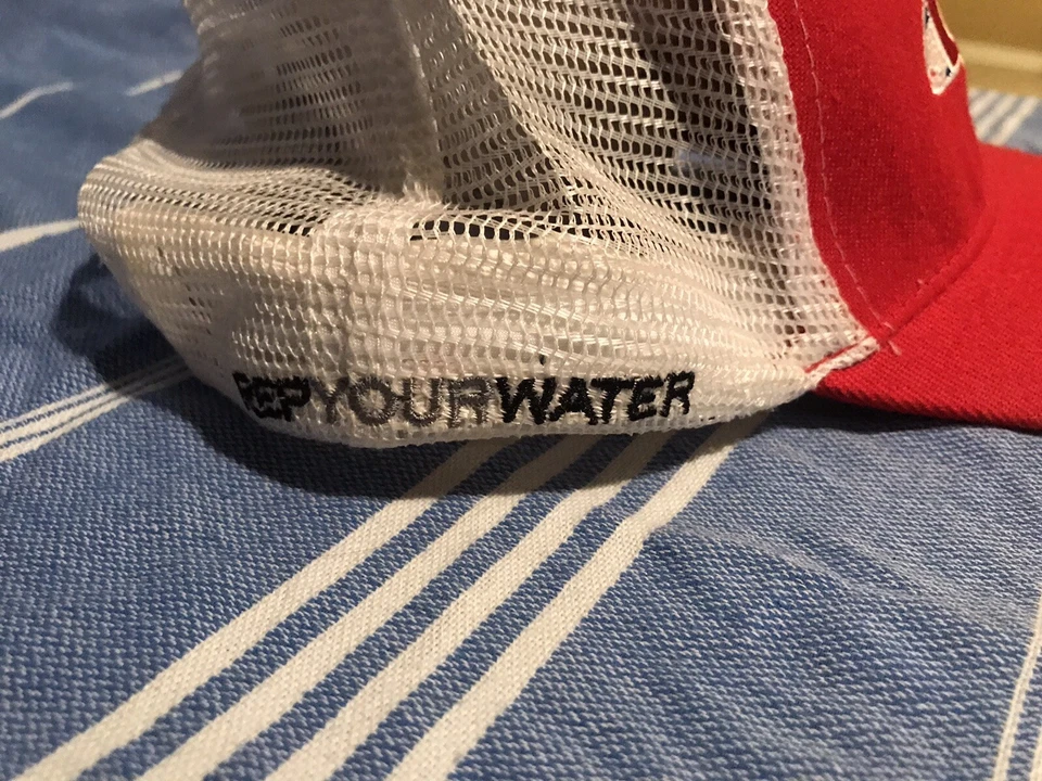 Gorra de béisbol Rep Your Water Fishing Hat Colorado Red Trucker SnapBack Fish Foto 3 de 4