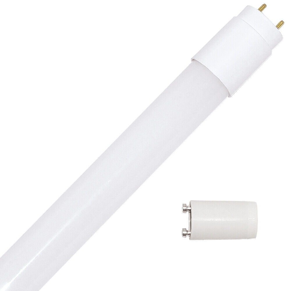 Tubo LED T8 45cm 8Watt = 15W/865 G13 800lm Blanco Frío 6500K Luz Diurna Arrancador