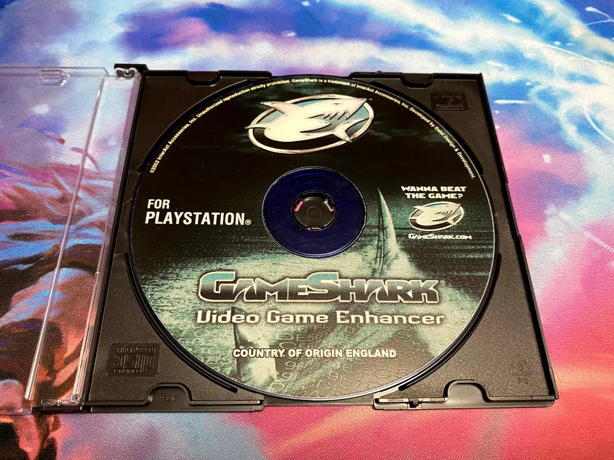 PlayStation 1 PS1 Gameshark Video Game Enhancer Disc Only No Manual