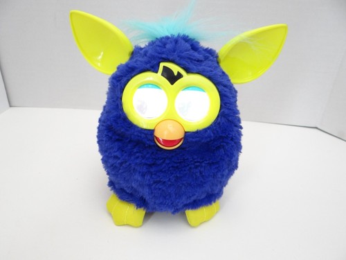 Furby Starry Night Blue Yellow Light Up Interactive Plush 2012 Works See Video - Picture 7 of 7
