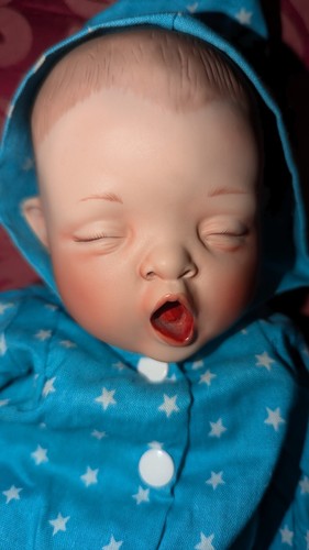 Ashton Drake Twinkle Twinkle Little Star Doll By Yolanda Bello Porcelain 1992 - Picture 10 of 10