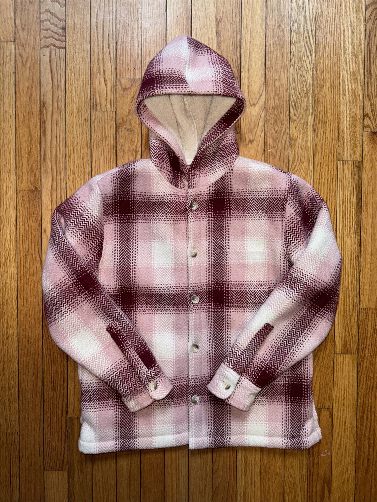 Kith Hooded Ginza French Clay Fleece Hoodie FW21
