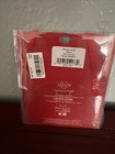 Lenox Pierced Angel Charm 3” Christmas Ornament Cream Porcelain w/Red Ribbon — photo 2