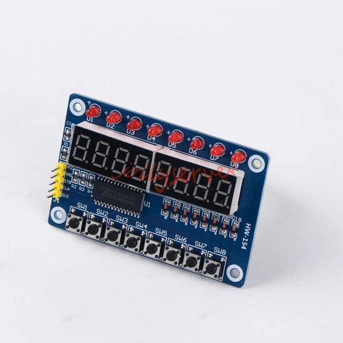 8-Bit LED 8-Bit Digital Rohr 8 Schlüssel Display Modul TM1638