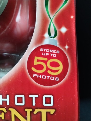 Digital Photo Christmas Tree Ornament Screen Display Up To 59 Pics New FAST SHIP - Picture 4 of 13