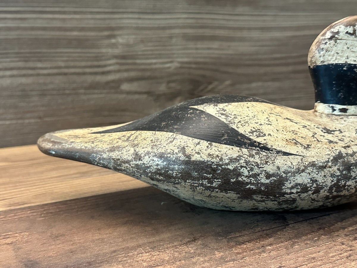 Antique Vintage Wood Duck Decoy **JOHN PAXSON** Bufflehead Drake
