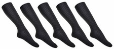 5 pairs of Grey Wool Knee High School socks