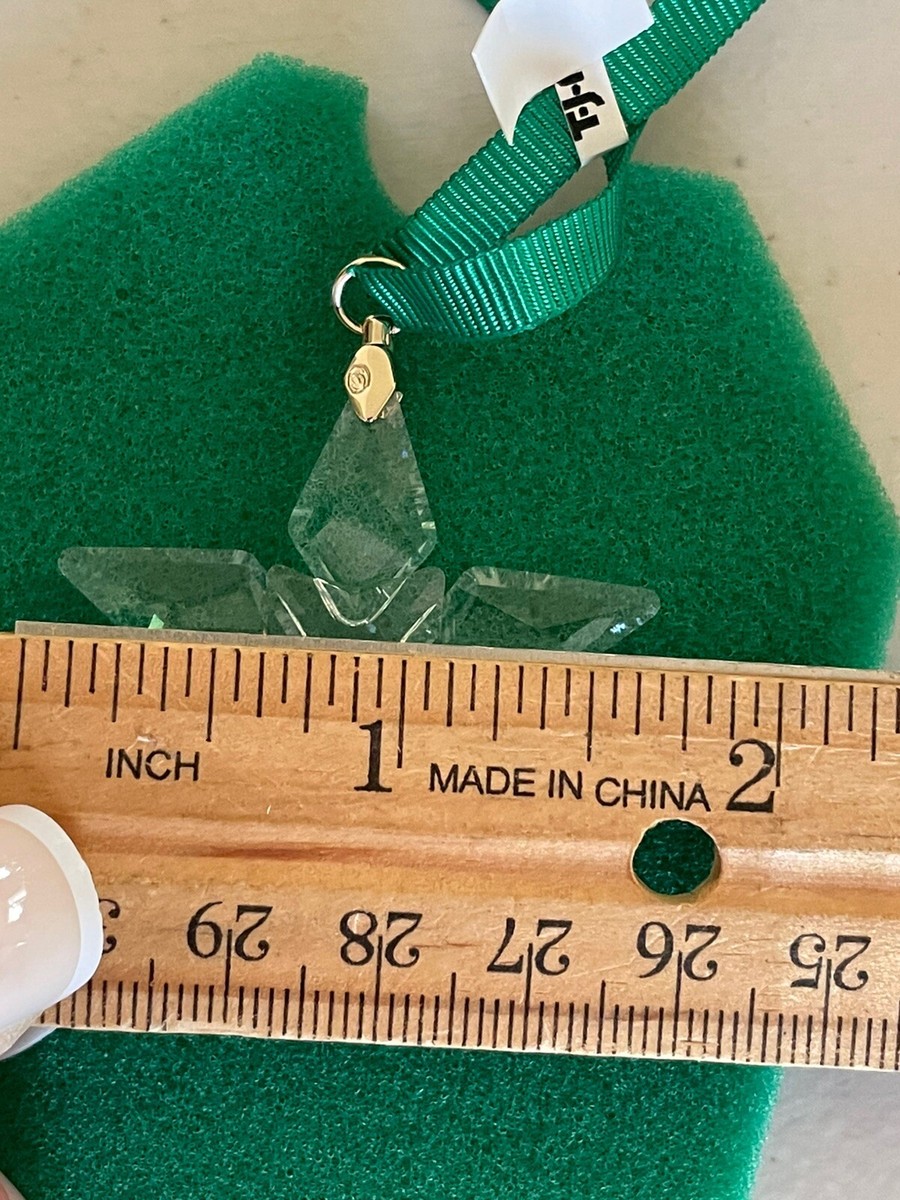 SWAROVSKI CRYSTAL SNOWFLAKE ORNAMENT IN CLEAR # 5620922 | eBay