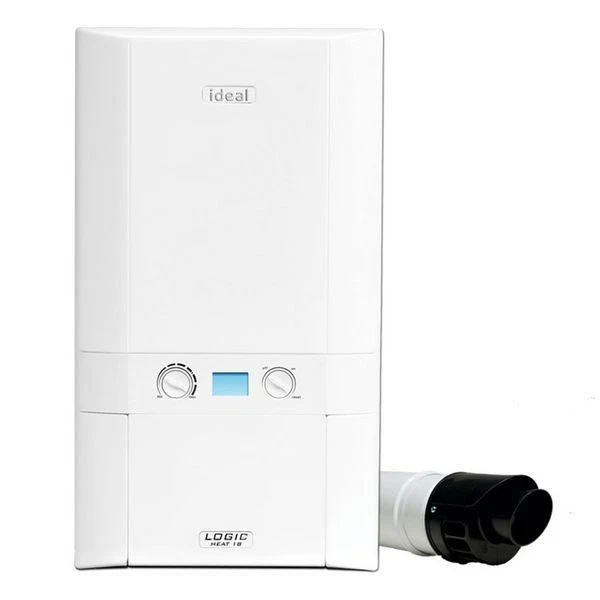 Ideal Logic Plus Heat Only Boiler u0026amp; Standard horizontal Flue,  12,15,18,24,30Kw | eBay