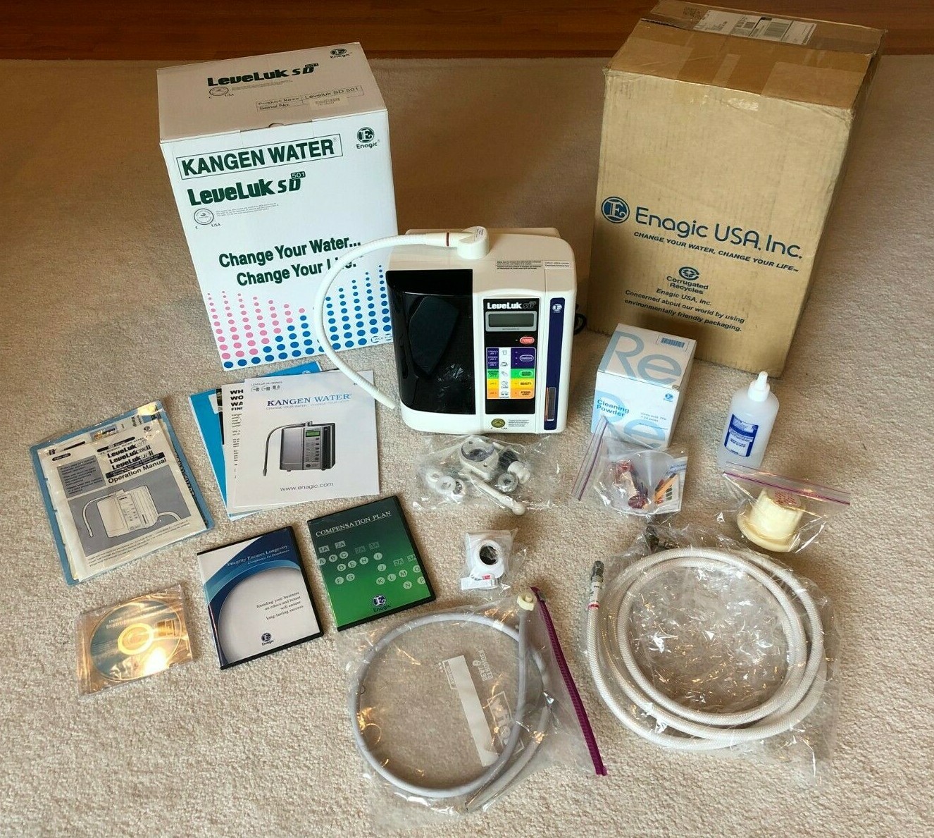 enagic kangen water leveluk sd501 filter