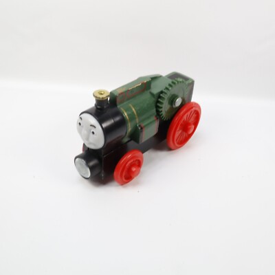 2012 Wooden Trevor CGI Thomas Tank Engine Friends Train Mattel Red Wheels DVL64
