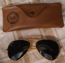 Ray Ban B&L USA AVIATOR MINT ORIGINAL 70s Vintage + FREE