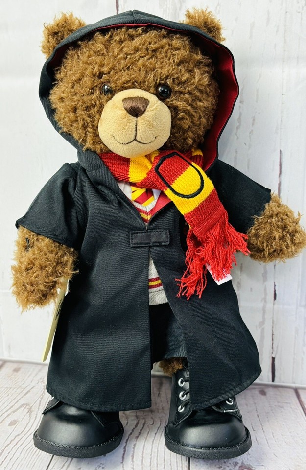 Build A Bear Harry Potter Bear Gryffindor Complete Outfit Backpack