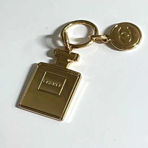 New 2024 Chanel Limited Edition Perfume Bottle Holiday Charm Pendant Key Ring - Picture 2 of 5