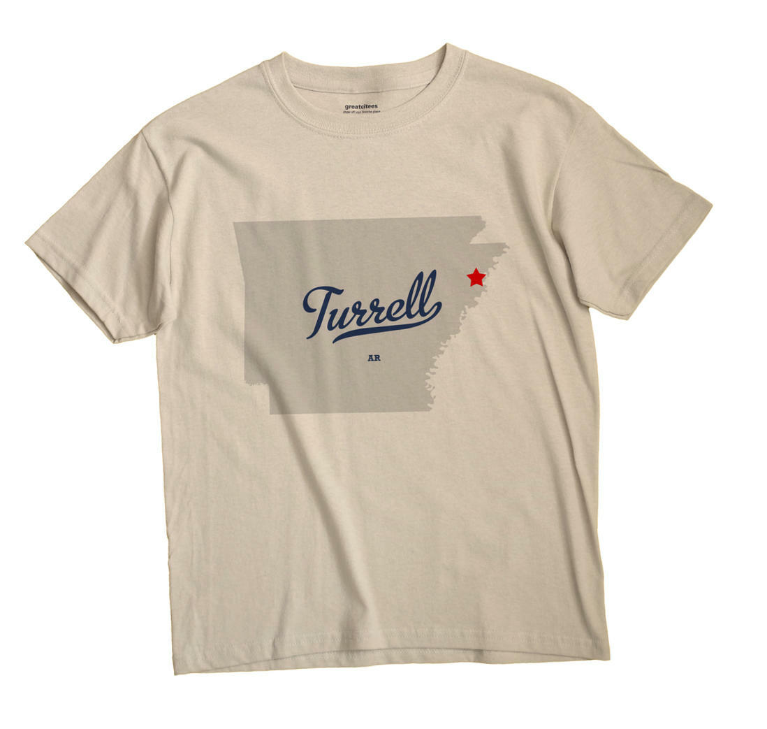 Turrell Arkansas AR TShirt MAP eBay