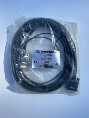 Crestron Cable CBL-VGA-AUD-12 Computer VGA Interface Cable w/Audio 12ft