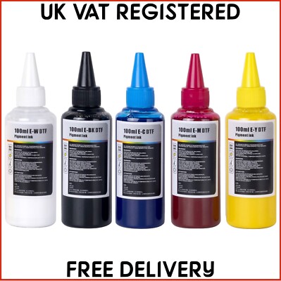 DTF Tinte 100ml / 250ml / 500ml / 1000ml Flaschen Non-OEM