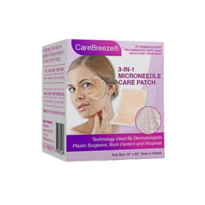 CareBreeze 3-in-1 Microdarts Silicone Scar Sheets Tape for All Skin Types