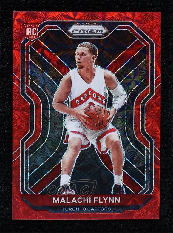 2020-21 Panini Prizm Choice Red Prizm 62/88 Malachi Flynn #287 7i2