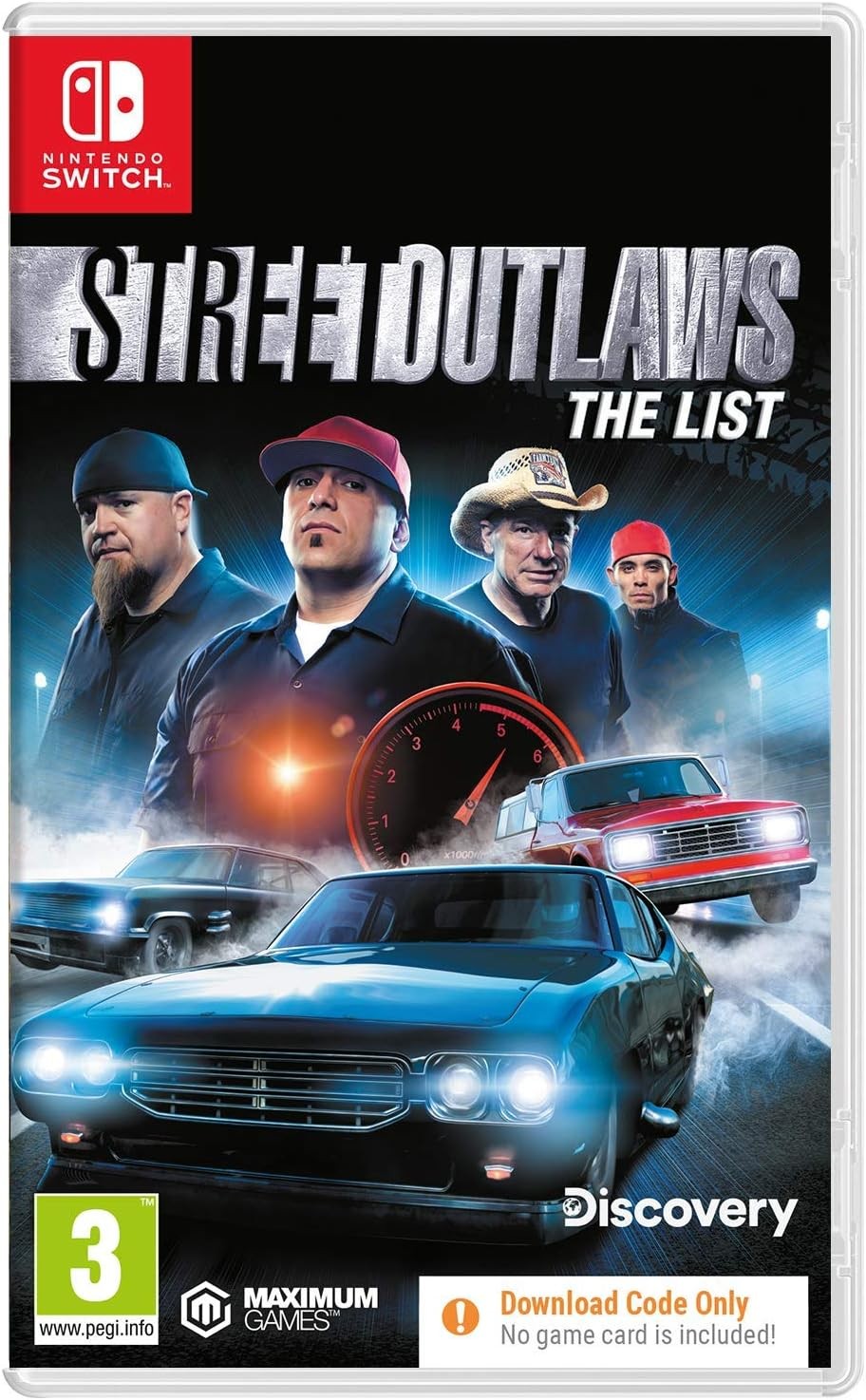 Street Outlaws The List Nintendo Switch Code in Box BRAND NEW & SEALED Free Post