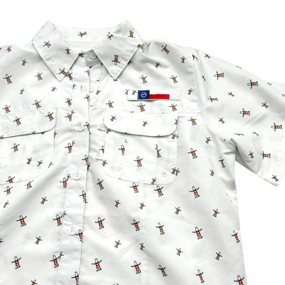 MAGELLAN NWT Women's Small Houston Rodeo Relaxed Fit Fishing Gear Vented Shirt
