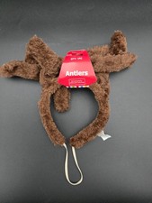 Plush Reindeer Christmas Antlers Headband - NWT 