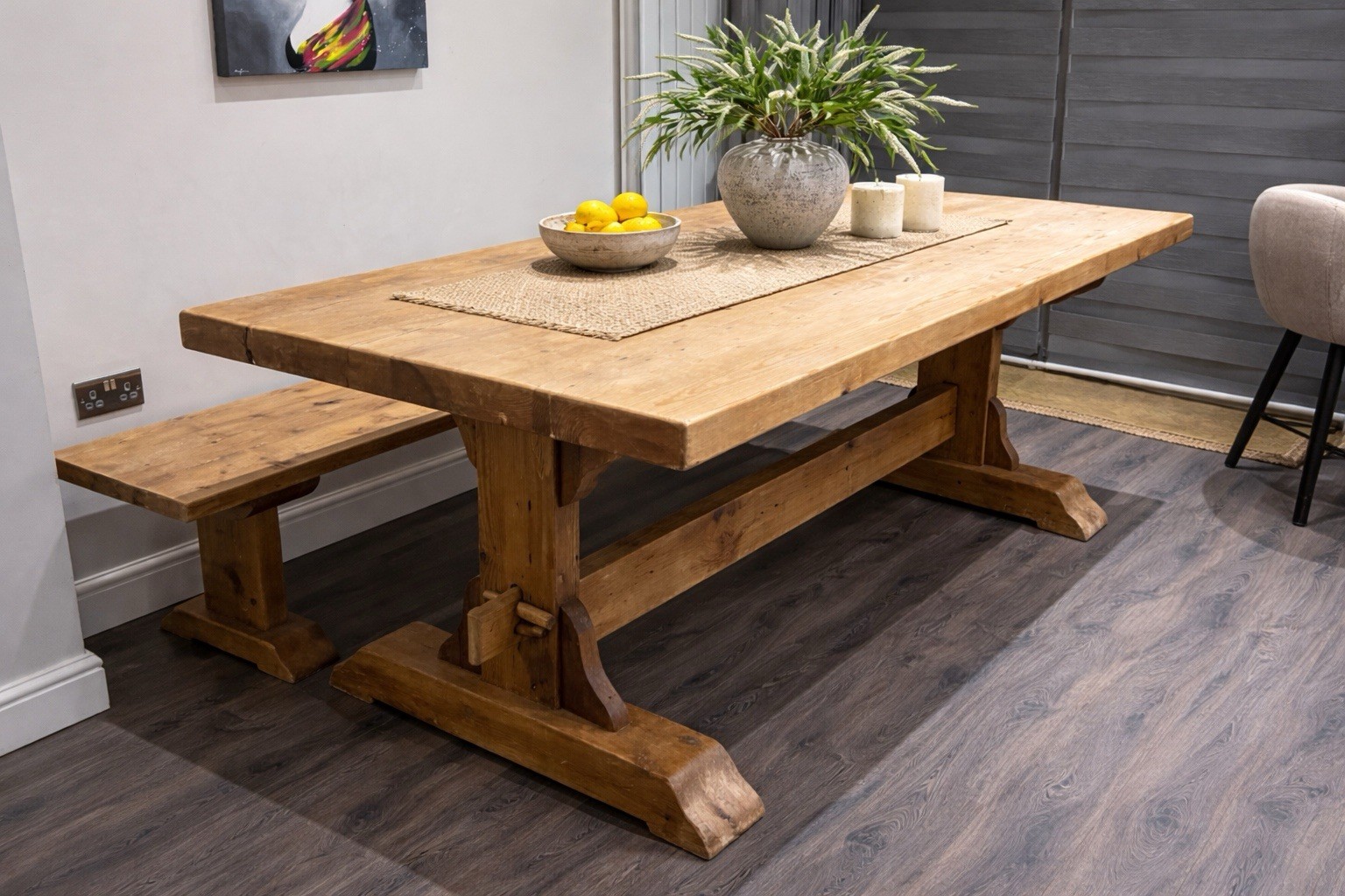 Solid Wooden Table 