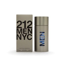  NEW Carolina Herrera 212 MEN NYC Cologne for Men 3.4 oz EDT Spray New In Box