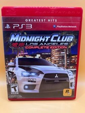Midnight Club Los Angeles Complete Edition PS3 PlayStation 3 UNTESTED