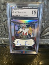 2024 Panini Select Sean Tucker Signatures Autograph Prizm 315/399 CGC 10 - Buc's