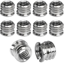 1/4"-20 Female to 3/8"-16 Male Tripod Thread Adapter LUORNG 10PCS Standard...