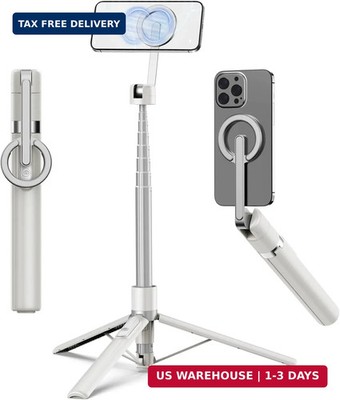 TONEOF 68'' Magnetic Selfie Stick Tripod with Aluminum Strong Magnetic Holder for